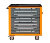 Тележка инструментальная ToollBox TBS-8 (оранжевая)